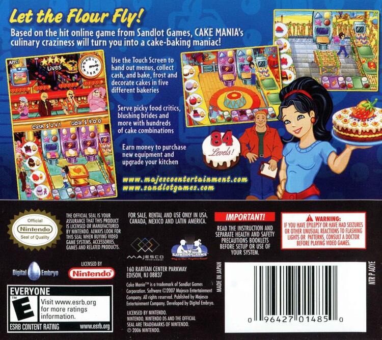 Cake Mania (Complete) (used)