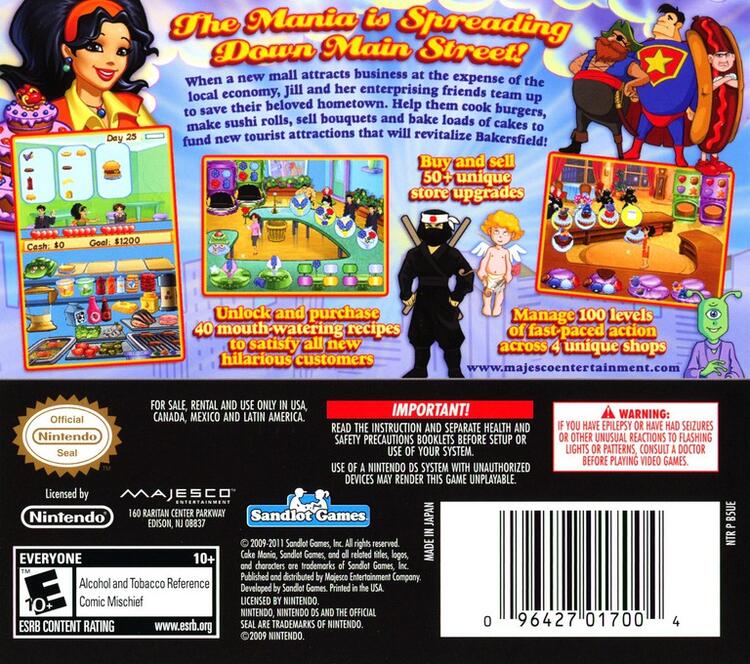 Cake Mania: Main Street (Complete) (used)