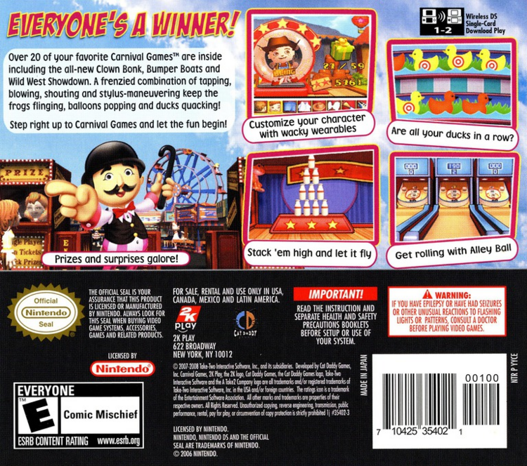 Carnival Games (Complete) (used)