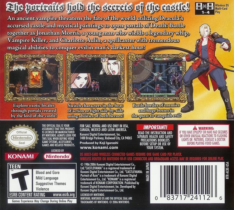 Castlevania Portrait of Ruin (Complete) (used)