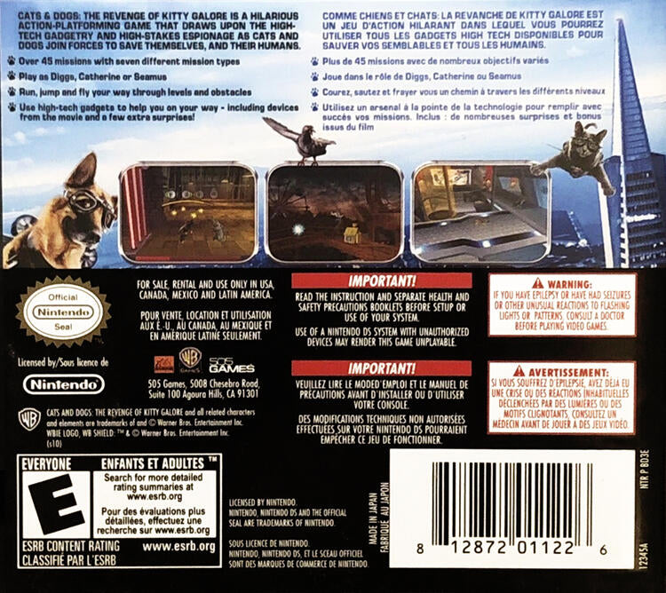 Cats & Dogs: The Revenge of Kitty Galore (Complete) (used)