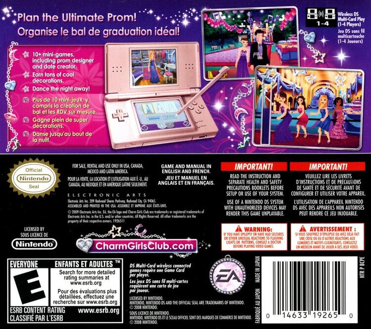 Charm Girls Club: My Perfect Prom (Complete) (used)