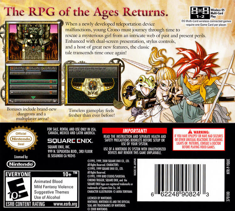Chrono Trigger (Complete, No Poster) (used)