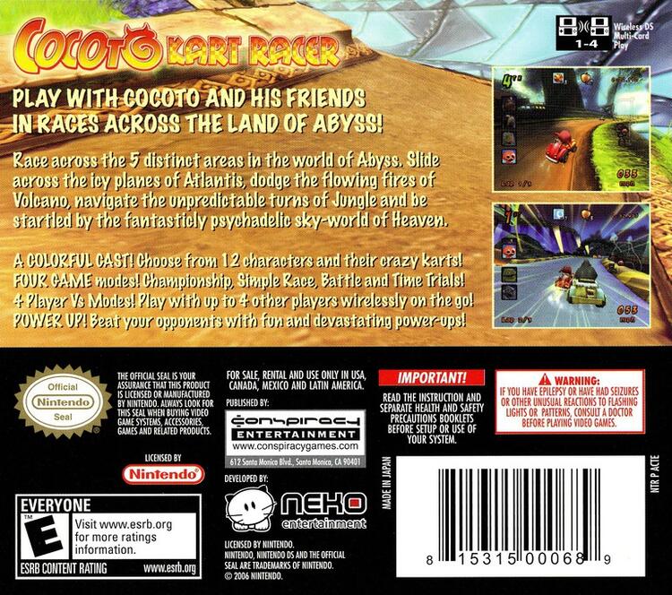 Cocoto Kart Racer (Complete) (used)