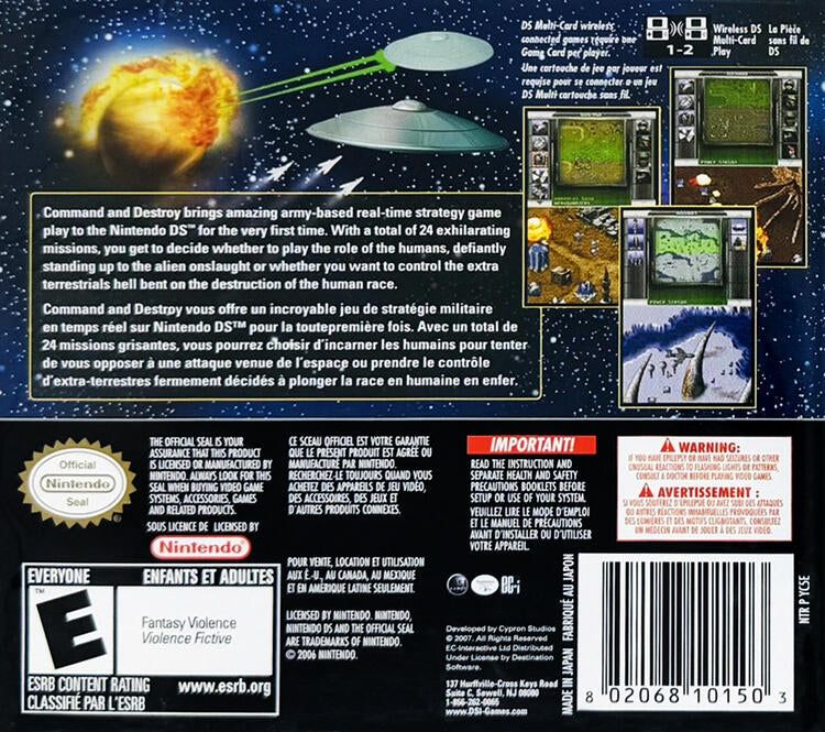 Command & Destroy (Complete) (used)