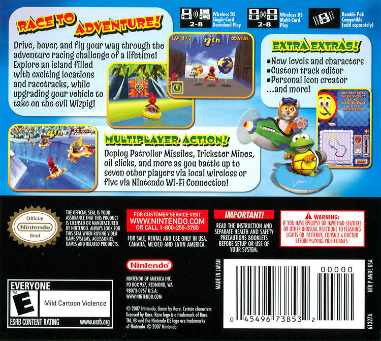 Diddy Kong Racing DS (Complete) (used)
