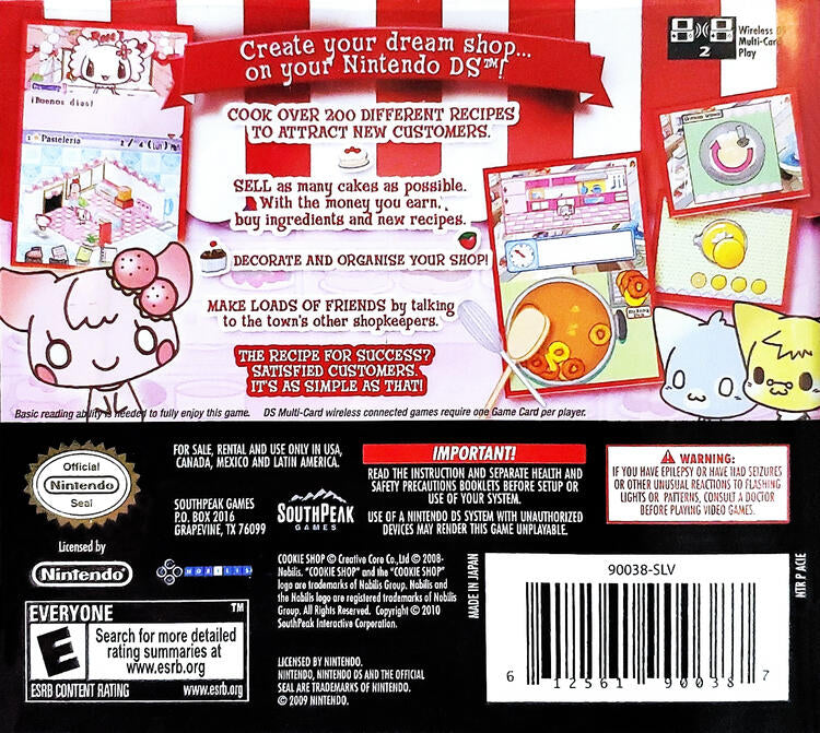 Cookie Shop: Create Your Dream Shop (Complete) (used)