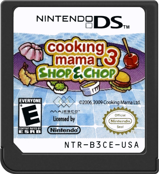 Cooking Mama 3 Shop & Chop (Complete) (used)