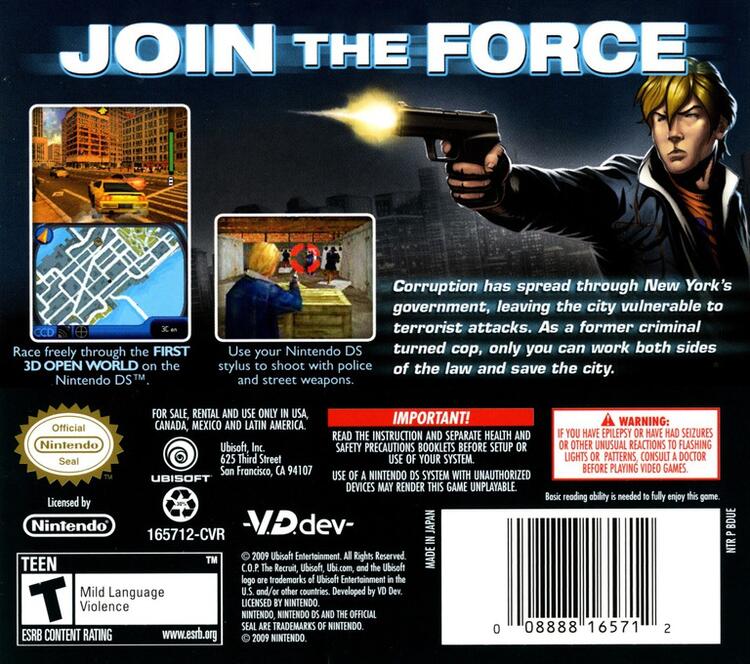 C.O.P.: The Recruit (Complete) (used)
