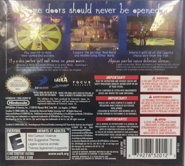 Coraline (Complete) (used)