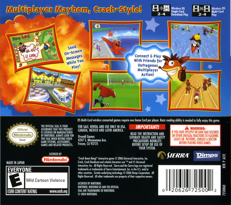 Crash Boom Bang (Complete) (used)