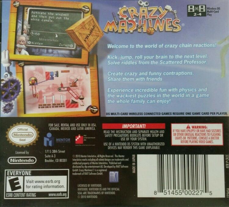 Crazy Machines (Complete) (used)