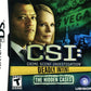 CSI Deadly Intent Hidden Cases (Complete) (used)