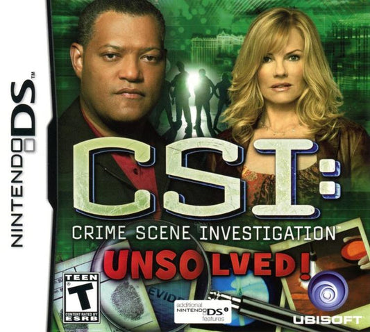 CSI Unsolved (Complete) (used)