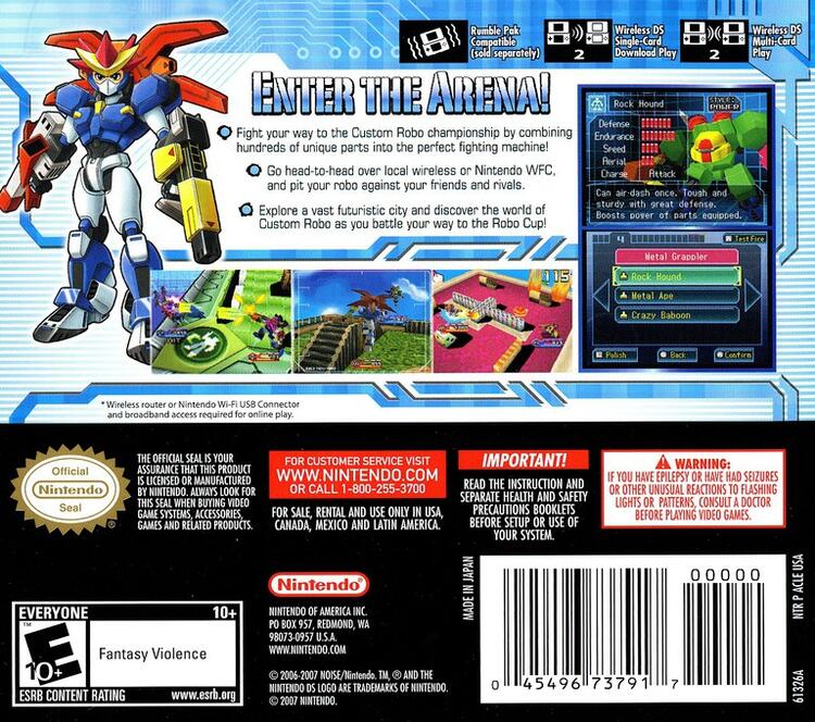 Custom Robo Arena (Complete) (used)