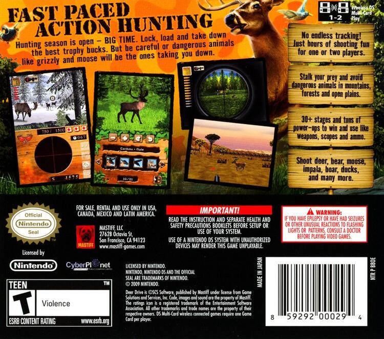Deer Drive (Complete) (used)