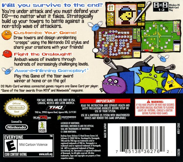 Desktop Tower Defense (Complete) (used)