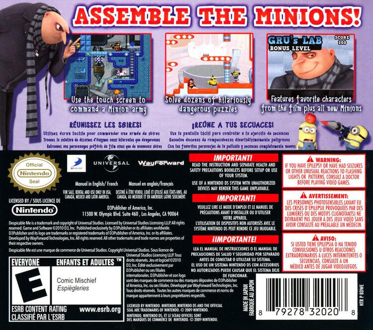 Despicable Me Minion Mayhem (Complete) (used)
