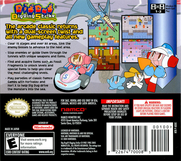 Dig Dug Digging Strike (Complete) (used)
