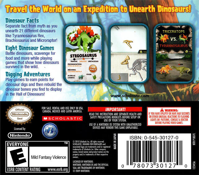 Digging for Dinosaurs (Complete) (used)