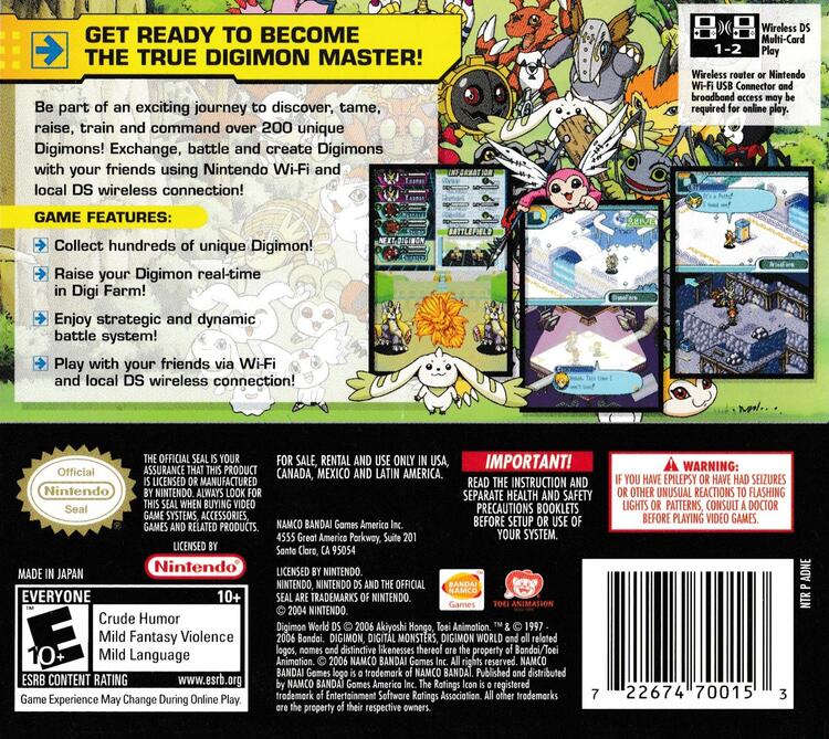 Digimon World DS (Complete) (used)