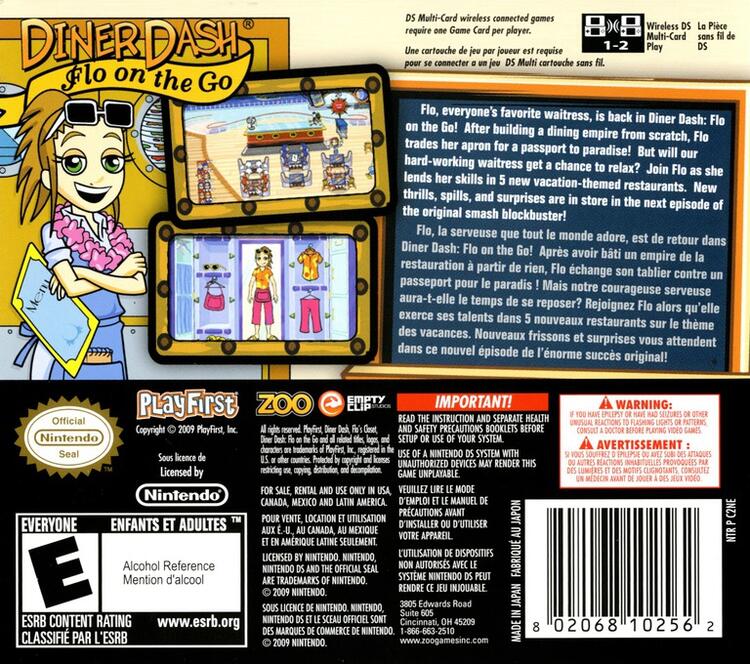 Diner Dash Flo on the Go (Complete) (used)
