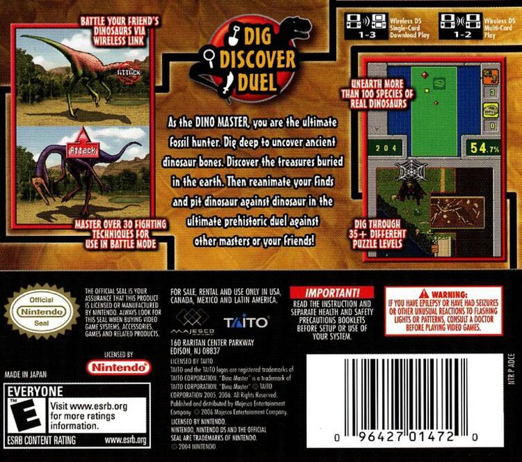 Dino Master Dig Discover Duel (Complete) (used)