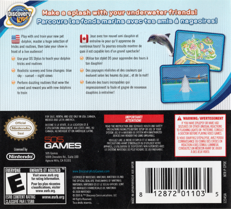 Discovery Kids Dolphin Discovery (Complete) (used)