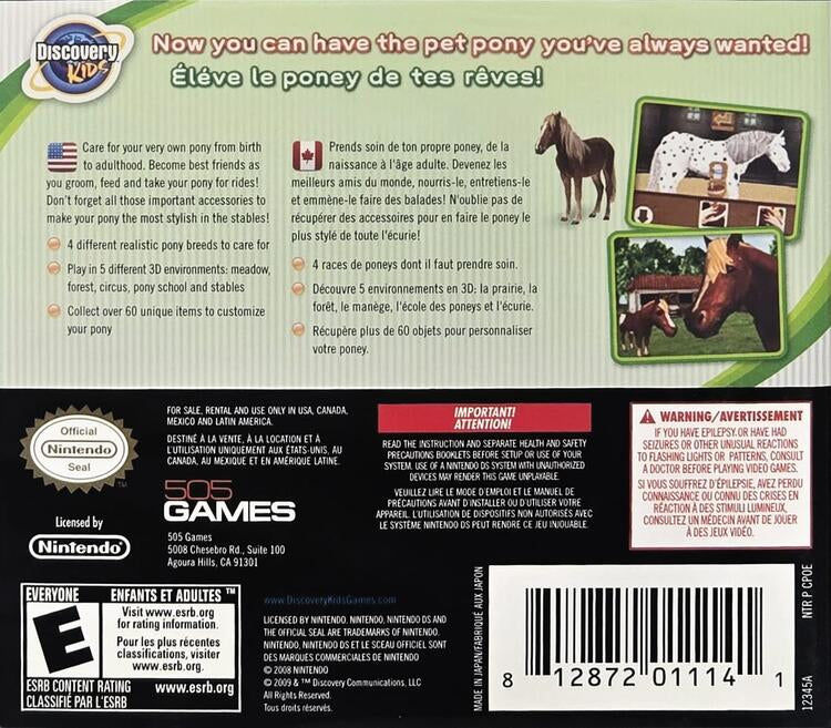 Discovery Kids Pony Paradise (Complete) (used)