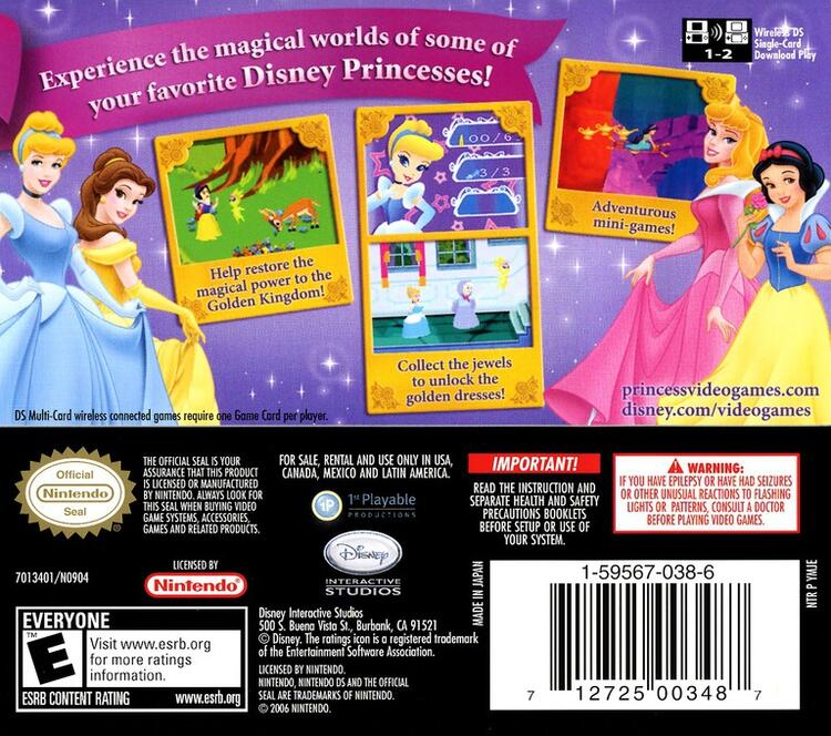 Disney Princess Magical Jewels (Complete) (used)