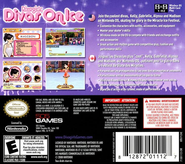 Diva Girls: Divas On Ice (Complete) (used)
