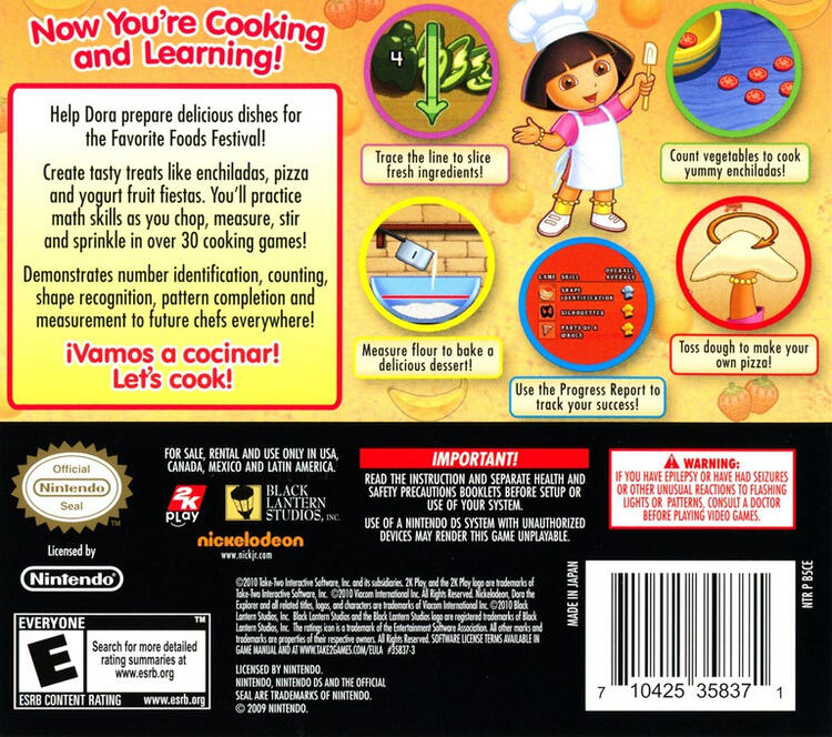 Dora's Cooking Club (Complete) (used)