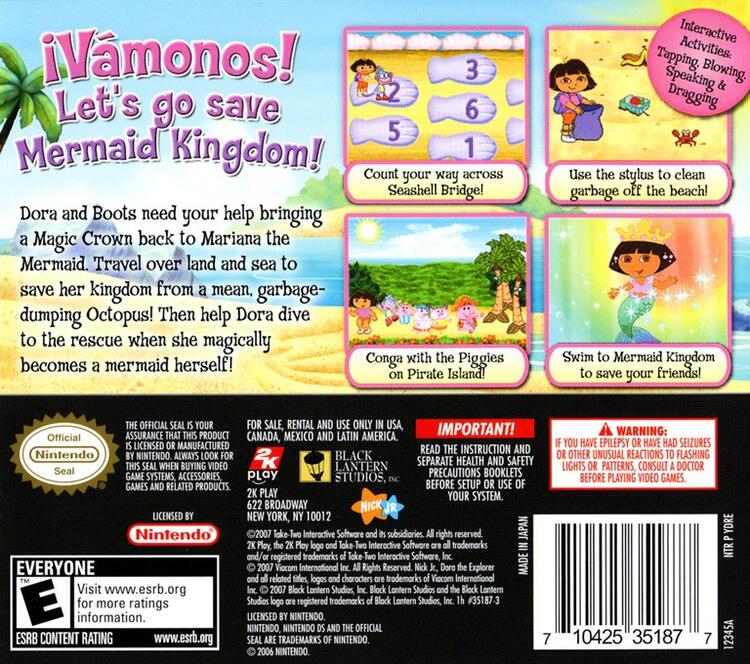 Dora the Explorer Dora Saves the Mermaids (Complete) (used)
