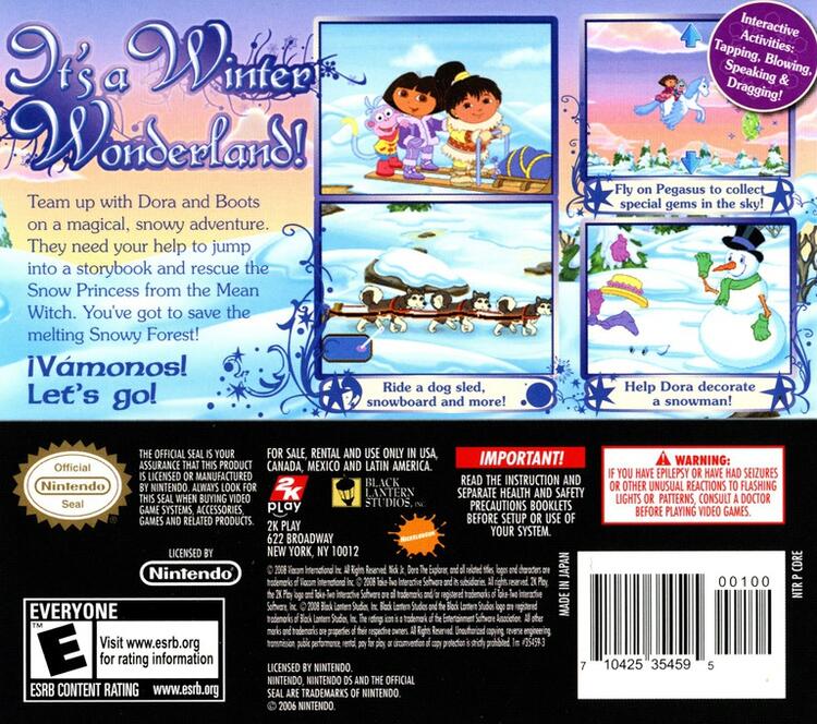 Dora the Explorer Dora Saves the Snow Princess (Complete) (used)