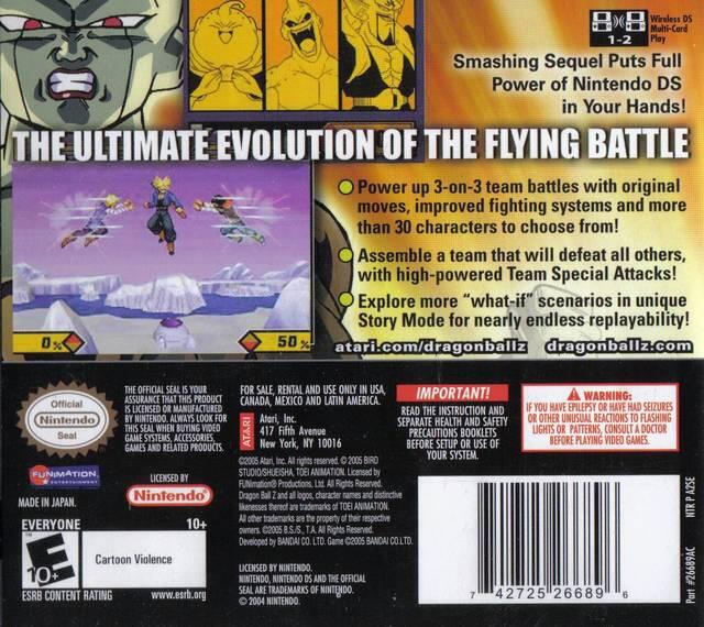Dragon Ball Z Supersonic Warriors 2 (Complete) (used)