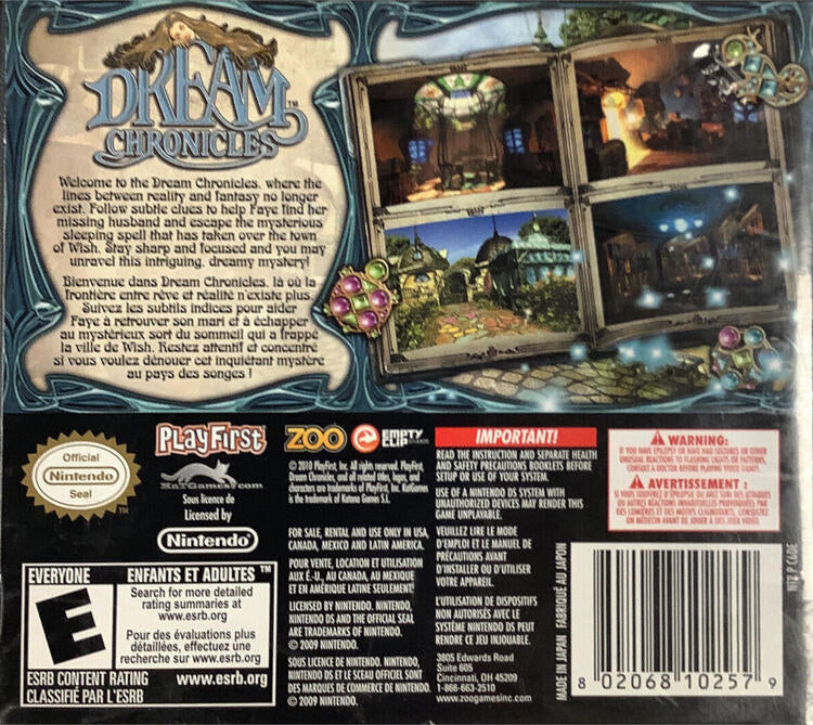 Dream Chronicles (Complete) (used)