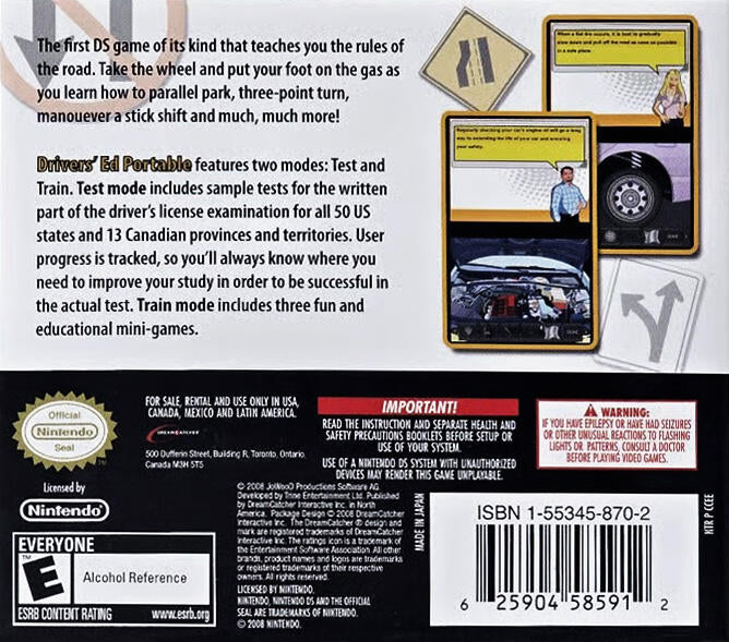 Driver's Ed Portable (Complete) (used)
