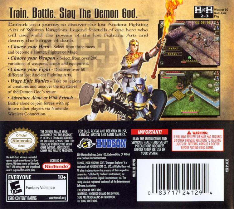 Dungeon Explorer (Complete) (used)