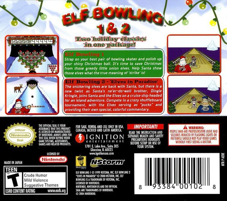 Elf Bowling 1 & 2 (Complete) (used)