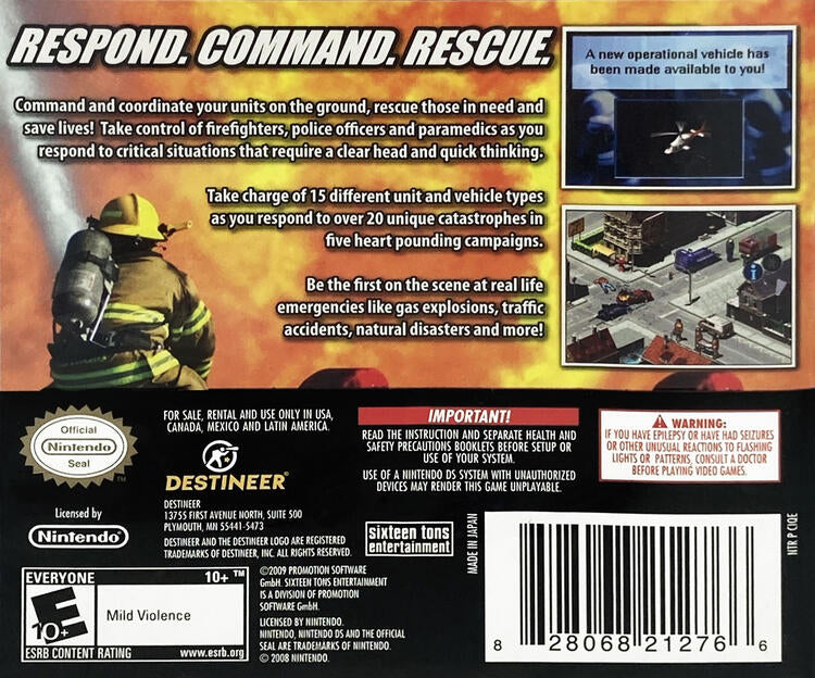 Emergency! Disaster Rescue Squad (Complete) (used)