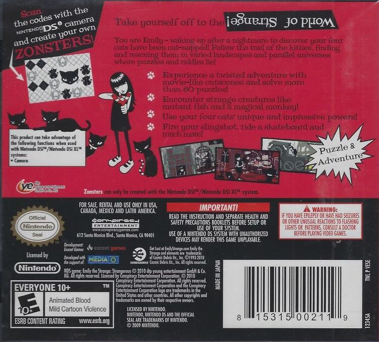 Emily the Strange: Strangerous (Complete) (used)