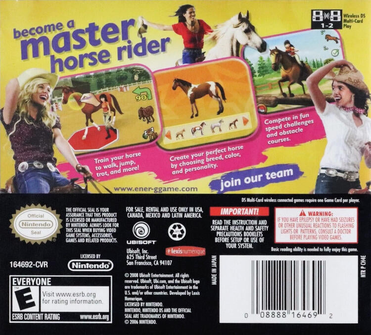 Ener-G Horse Riders (Complete) (used)