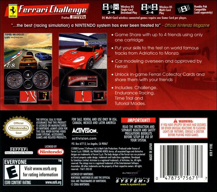 Ferrari Challenge (Complete) (used)