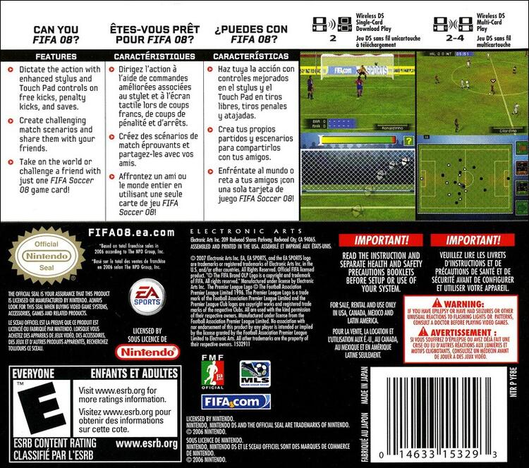 FIFA 08 (Complete) (used)