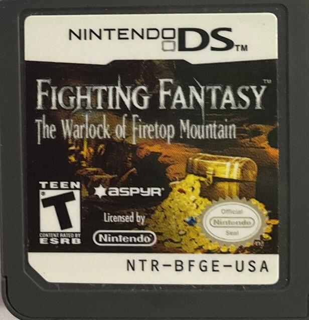 Fighting Fantasy: The Warlock of Firetop Mountain (Complete) (used)