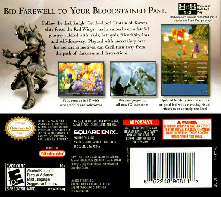 Final Fantasy IV (Complete) (used)