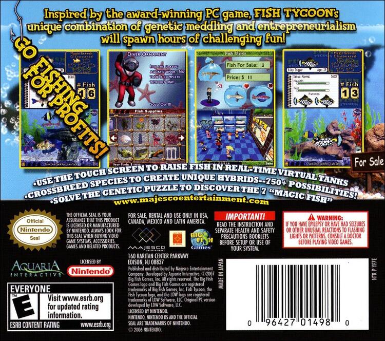 Fish Tycoon (Complete) (used)