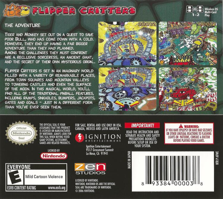 Flipper Critters (Complete) (used)