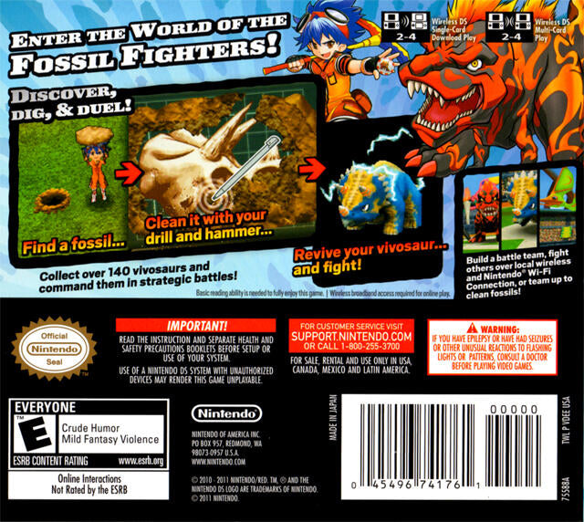 Fossil Fighters Champions (Complete) (used)