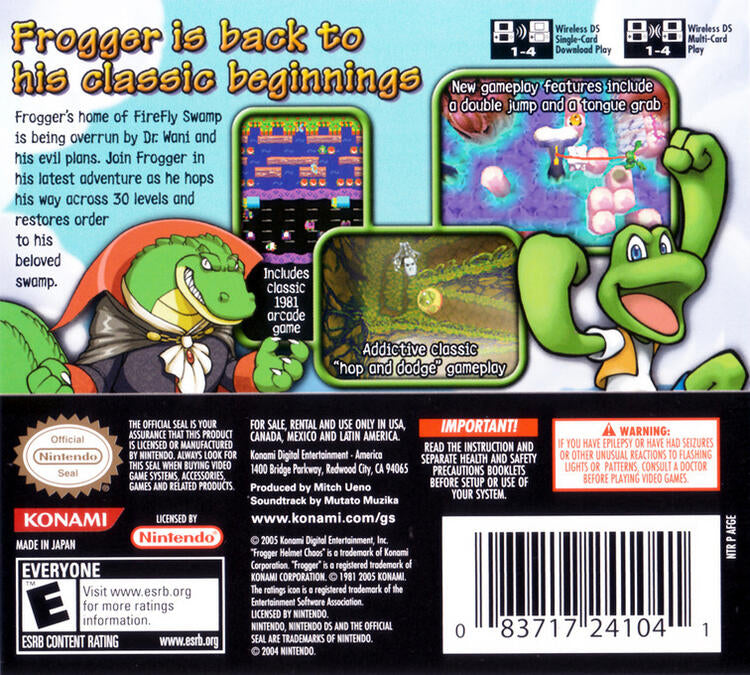 Frogger Helmet Chaos (Complete) (used)